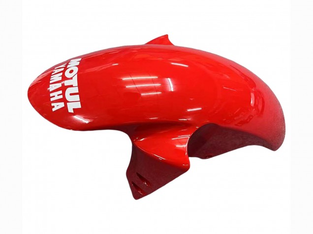 2006-2009 Yamaha YZF R6S Motorcycle Fairings - White Red Glossy Black Motul