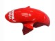 2006-2009 Yamaha YZF R6S Motorcycle Fairings - White Red Glossy Black Motul