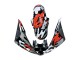 2006-2009 Yamaha YZF R6S Motorcycle Fairings - Black Red Grey Camouflage