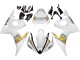 2006-2009 Yamaha YZF R6S Motorcycle Fairings - White Gold
