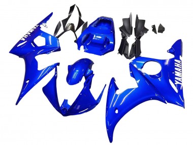 Cheap 2005 Yamaha YZF 600 R6 Motorcycle Fairings - Blue