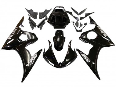 Cheap 2005 Yamaha YZF 600 R6 Motorcycle Fairings - Glossy Black