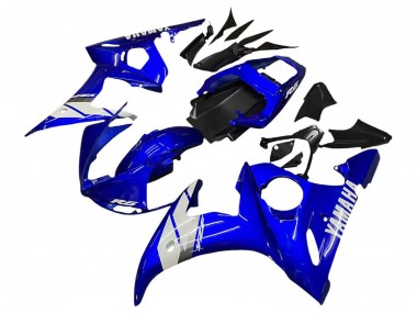 Cheap 2005 Yamaha YZF 600 R6 Motorcycle Fairing - Blue White