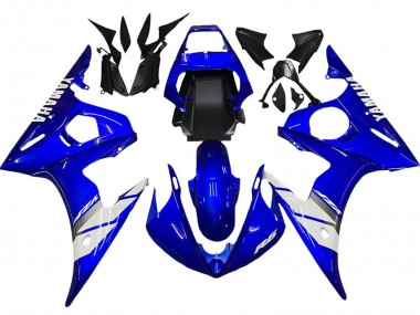 Cheap 2005 Yamaha YZF 600 R6 Motorcycle Fairing - Blue White