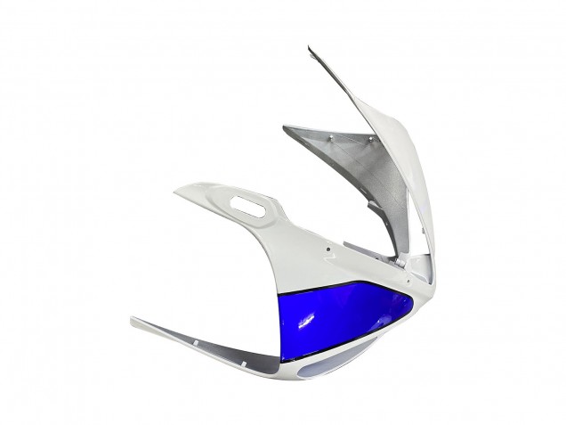 2005 Yamaha YZF 600 R6 Motorcycle Fairings - White Blue Yamalube