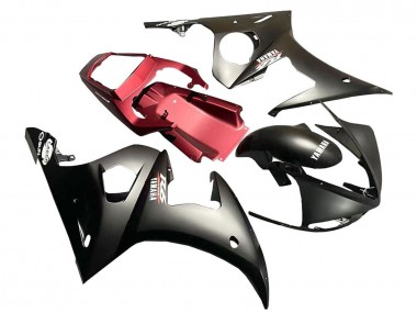 Cheap 2005 Yamaha YZF 600 R6 Motorcycle Fairing - Matte Black Red