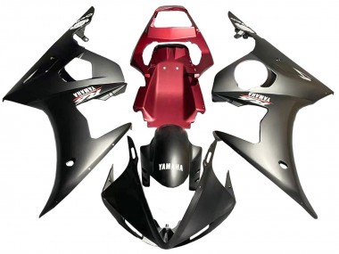 Cheap 2005 Yamaha YZF 600 R6 Motorcycle Fairing - Matte Black Red