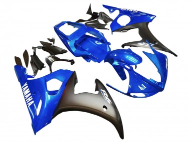 Cheap 2005 Yamaha YZF 600 R6 Motorcycle Fairings - Blue Matte Black