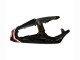2005 Yamaha YZF 600 R6 Motorcycle Fairings - Glossy Black White Lucky Strike Motul