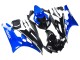 2006-2007 Yamaha YZF 600 R6 Motorcycle Fairings - Blue Glossy Black