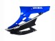 2006-2007 Yamaha YZF 600 R6 Motorcycle Fairings - Blue Glossy Black