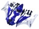 2006-2007 Yamaha YZF 600 R6 Motorcycle Fairings - White Blue Black