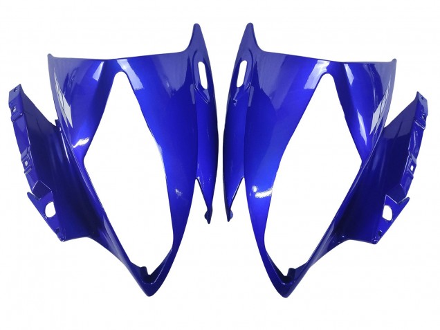 2006-2007 Yamaha YZF 600 R6 Motorcycle Fairings - White Blue Black
