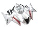 2008-2016 Yamaha YZF 600 R6 Motorcycle Fairings - White Red