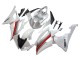 2008-2016 Yamaha YZF 600 R6 Motorcycle Fairings - White Red