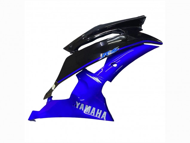 2008-2016 Yamaha YZF 600 R6 Motorcycle Fairings - Blue Glossy Black