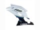 2008-2016 Yamaha YZF 600 R6 Motorcycle Fairing - White Blue Glossy Black