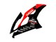 2008-2016 Yamaha YZF 600 R6 Motorcycle Fairings - Red Glossy Black DENSO Yamalube 21