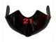 2008-2016 Yamaha YZF 600 R6 Motorcycle Fairings - Red Glossy Black DENSO Yamalube 21