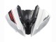 2008-2016 Yamaha YZF 600 R6 Motorcycle Fairings - White Matte Black Red Decals