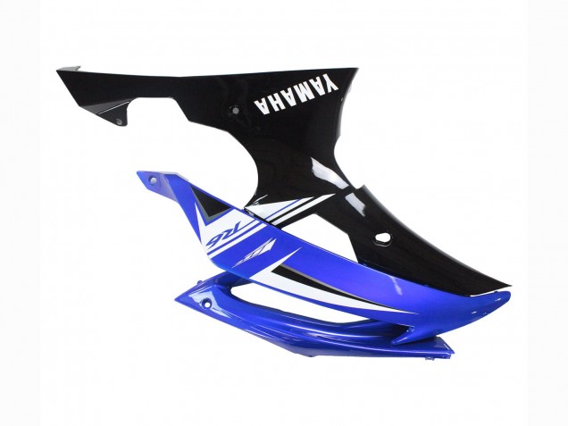 2008-2016 Yamaha YZF 600 R6 Motorcycle Fairings - White Blue Glossy Black