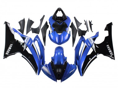 Cheap 2008-2016 Yamaha YZF 600 R6 Motorcycle Fairings - White Blue Glossy Black