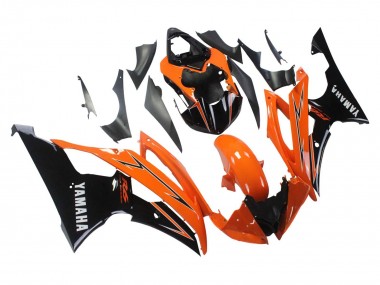 Cheap 2008-2016 Yamaha YZF 600 R6 Motorcycle Fairings - Orange Black