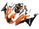 2008-2016 Yamaha YZF 600 R6 Motorcycle Fairings - Orange Black