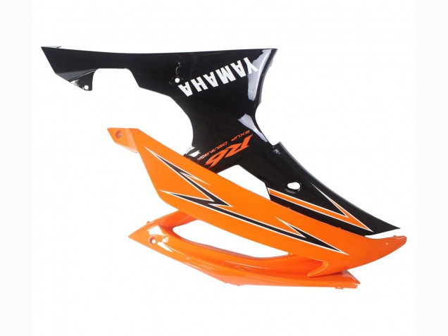 2008-2016 Yamaha YZF 600 R6 Motorcycle Fairings - Orange Black