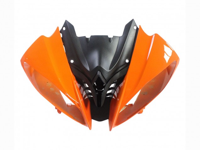2008-2016 Yamaha YZF 600 R6 Motorcycle Fairings - Orange Black