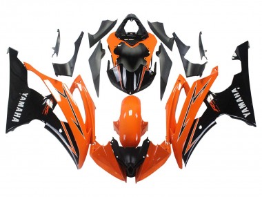 Cheap 2008-2016 Yamaha YZF 600 R6 Motorcycle Fairings - Orange Black