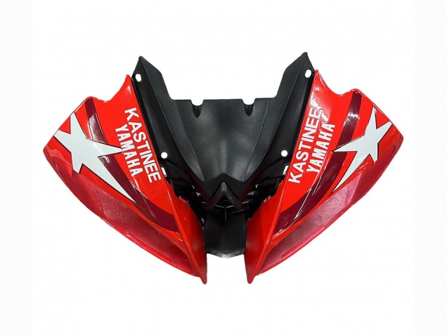 2008-2016 Yamaha YZF 600 R6 Motorcycle Fairings - White Red Black Fiat Acer