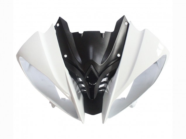 2008-2016 Yamaha YZF 600 R6 Motorcycle Fairings - White Red Glossy Black