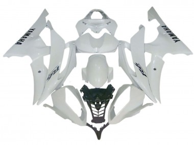 Cheap 2008-2016 Yamaha YZF 600 R6 Motorcycle Fairings - Glossy White