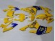 2008-2016 Yamaha YZF 600 R6 Motorcycle Fairings - Yellow Blue Camel Motul Michelin