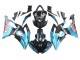 2008-2016 Yamaha YZF 600 R6 Motorcycle Fairings - Light Blue Matte Black Petronas ENEOS