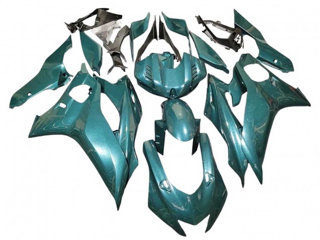 2008-2016 Yamaha YZF 600 R6 Motorcycle Fairings - Pearl Aqua Blue