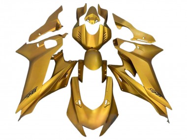 Cheap 2017-2023 Yamaha YZF 600 R6 Motorcycle Fairings - Gold