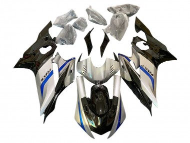Cheap 2017-2023 Yamaha YZF 600 R6 Motorcycle Fairings - Silver Blue Black