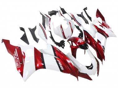 Cheap 2017-2023 Yamaha YZF 600 R6 Motorcycle Fairings - White Red Black