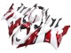 2017-2023 Yamaha YZF 600 R6 Motorcycle Fairings - White Red Black