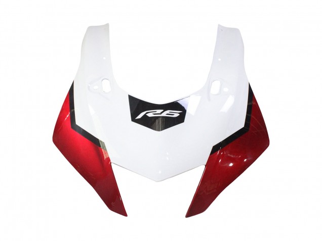 2017-2023 Yamaha YZF 600 R6 Motorcycle Fairings - White Red Black