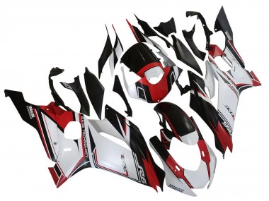 Cheap 2017-2023 Yamaha YZF 600 R6 Motorcycle Fairings - White Red Black Semakin Didepan