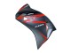 2011-2015 Honda CBR250RR Motorcycle Fairings - Matte Black Red Stripe