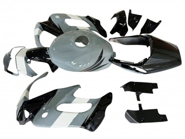 Cheap 1997-2005 Honda VTR1000F Motorcycle Fairings - Grey Black