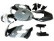 1997-2005 Honda VTR1000F Motorcycle Fairings - Grey Black
