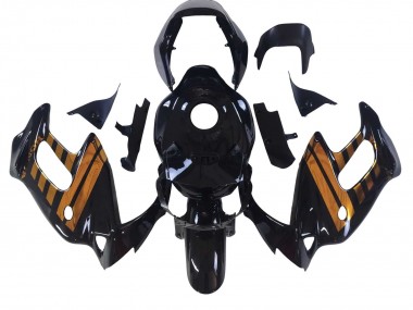 Cheap 1997-2005 Honda VTR1000F Motorcycle Fairings - Glossy Black Gold
