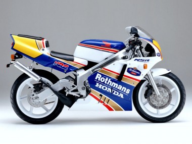 Cheap 1997-2005 Honda VTR1000F Motorcycle Fairings - White Blue Gold Rothmans