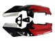 1988-1989 Honda NSR250R Motorcycle Fairings - Silver Red Glossy Black