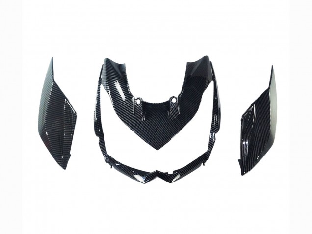 2010-2013 Kawasaki Z1000 Motorcycle Fairings - Black Carbon Fiber